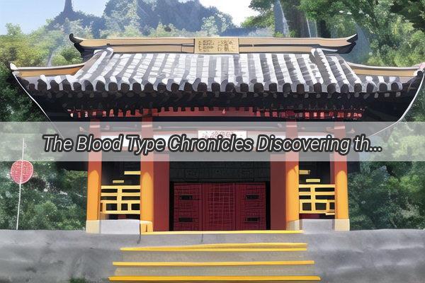 The Blood Type Chronicles Discovering the Unique Story of Cao Cuifens AB Type